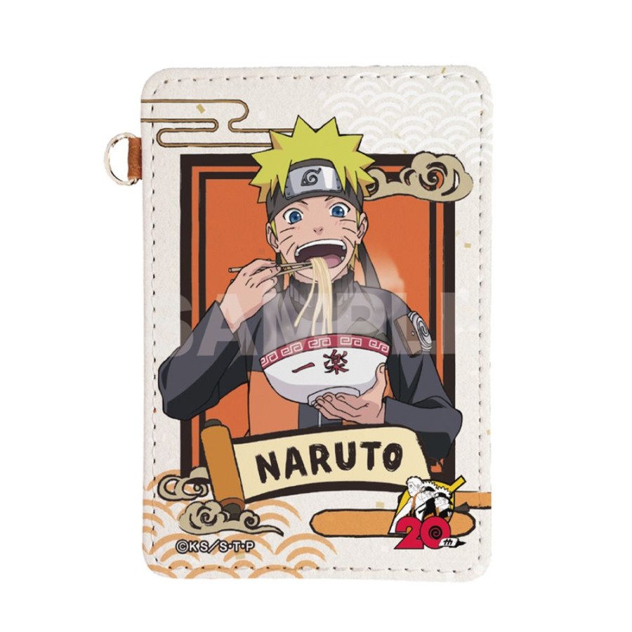 Accessories CS.FRONT | Naruto Shippuden Leather Pass Case 01 Uzumaki Naruto