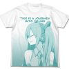 Apparel Cospa | Hatsune Miku Chan X Co Ver. Journey T-Shirt White