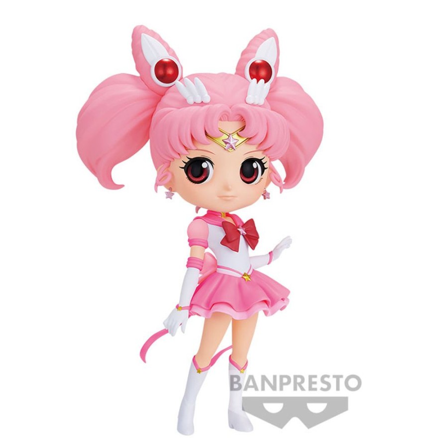 Figures Banpresto | Pretty Guardian Sailor Moon Cosmos Q Posket - Eternal Sailor Chibi Moon (Ver.A)