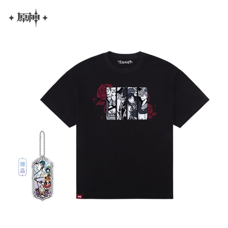 Apparel miHoYo | Genshin Impact Handsome Men Series T-Shirt Group