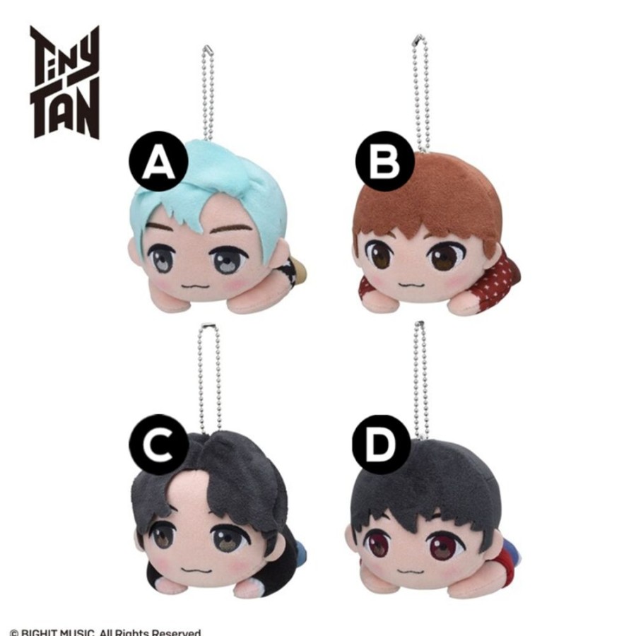 Plush Toys SEGA | Tinytan Dynamite Nnn Nesoberi Plush "Rm Jin Suga J-Hope"