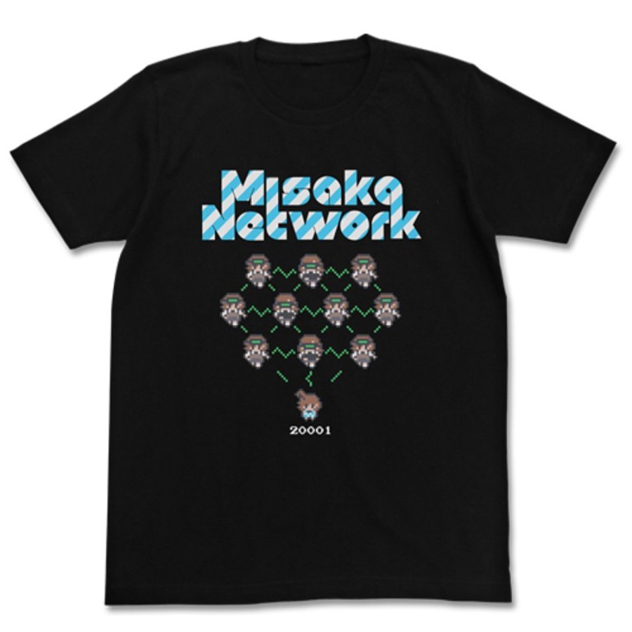 Apparel Cospa | Misaka Network T-Shirt Black