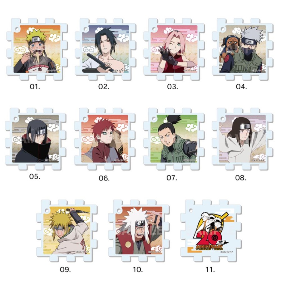 Accessories CS.FRONT | Naruto Shippuden Puzzle Key Chain 01 Vol. 1 [Blind Box]