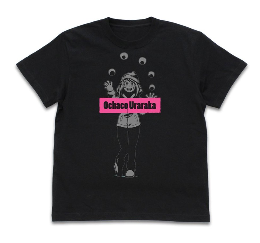 Apparel Cospa | Uraraka Ochaco T-Shirt Snow Festival Ver. Black