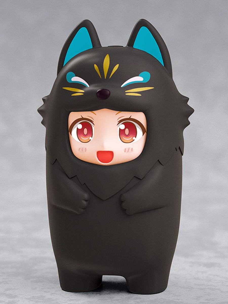 Figures Good Smile Company | Nendoroid More Kigurumi Face Parts Case (Black Kitsune)