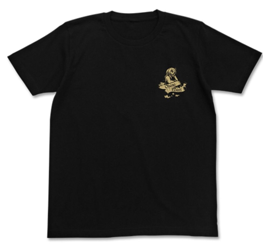 Apparel Cospa | Love Live! Sunshine!! Mari Bronze Statue T-Shirt Black