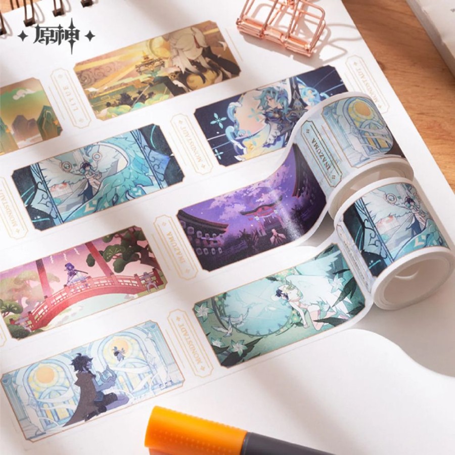 Accessories miHoYo | Genshin Impact Glance At The Transient World Series Washi Tape