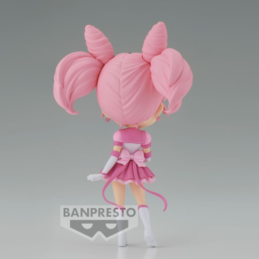 Figures Banpresto | Pretty Guardian Sailor Moon Cosmos Q Posket - Eternal Sailor Chibi Moon (Ver.B)