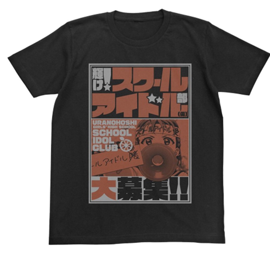 Apparel Cospa | Love Live! Sunshine!! Takami Chika Emotional T-Shirt Black