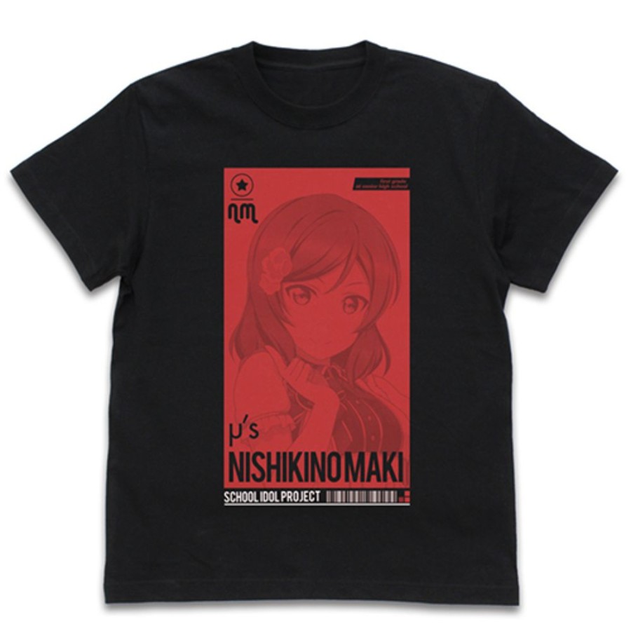 Apparel Cospa | Nishikino Maki T-Shirt All Stars Ver. Black