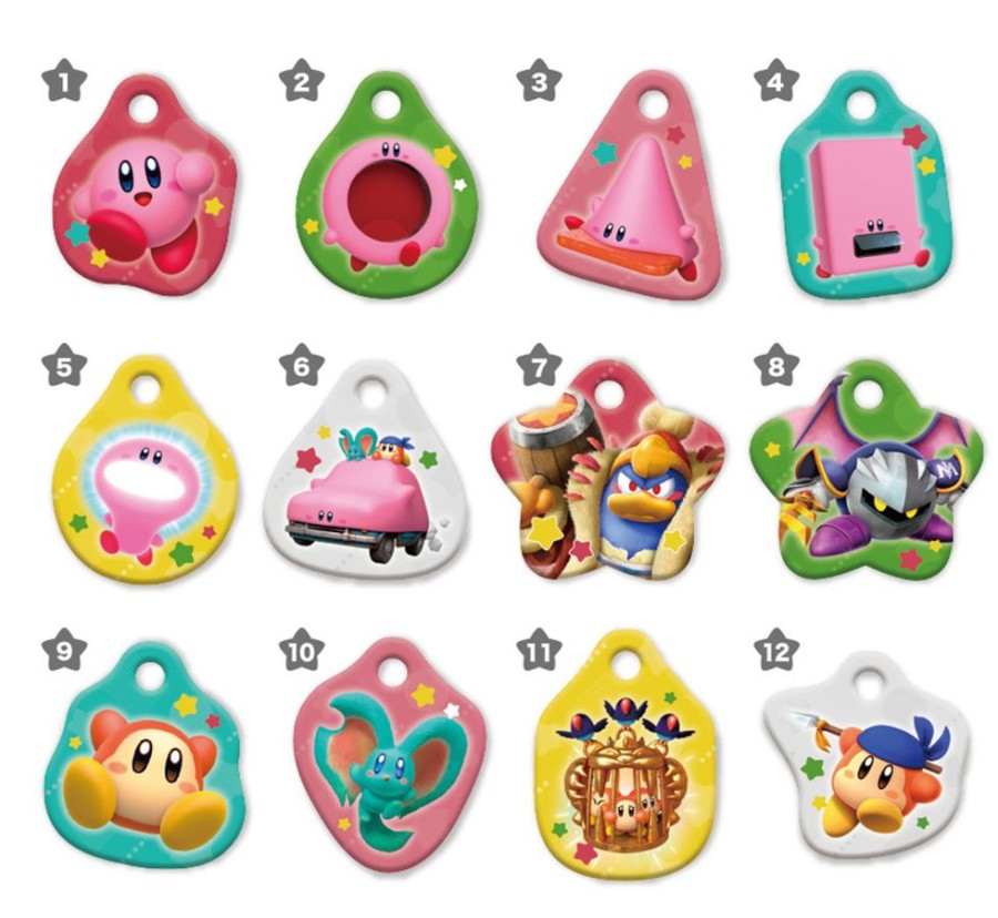 Accessories Ensky | Kirby And The Forgotten Land Metal Charm [Blind Box] - Ensky