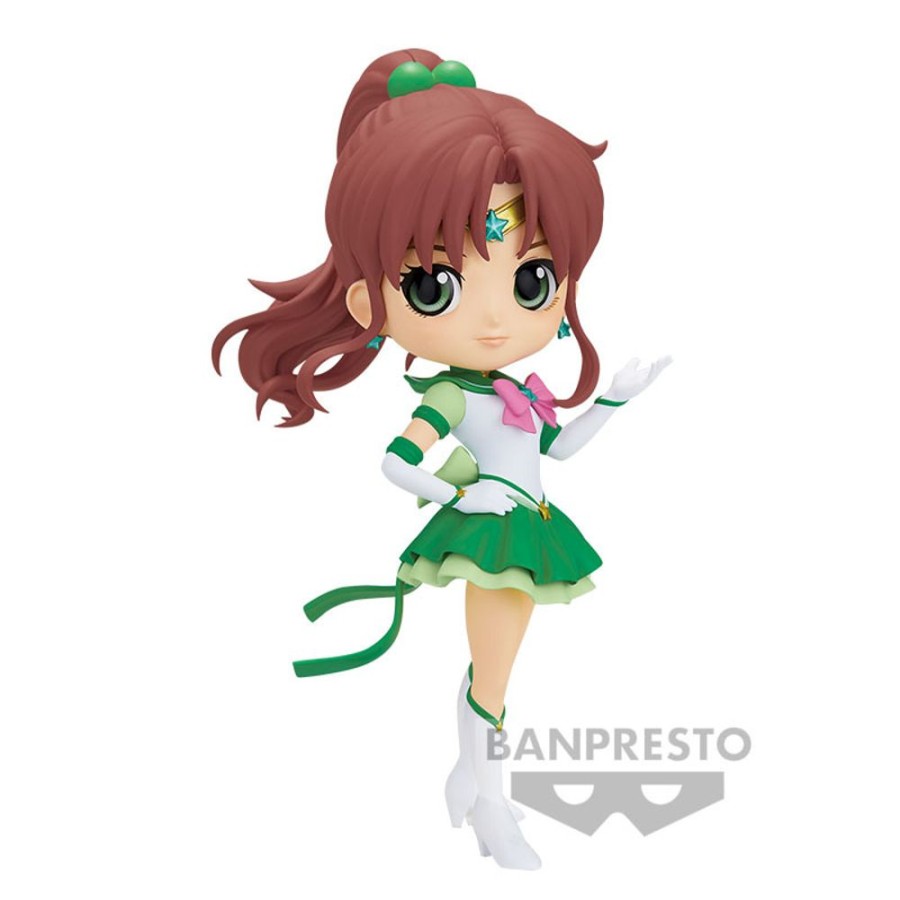 Figures Banpresto | Pretty Guardian Sailor Moon Cosmos The Movie Q Posket - Eternal Sailor Jupiter (Ver.A)