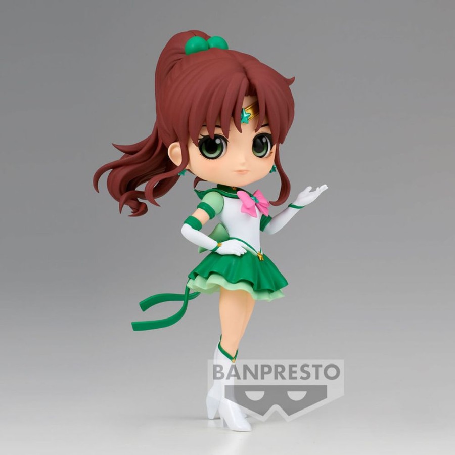 Figures Banpresto | Pretty Guardian Sailor Moon Cosmos The Movie Q Posket - Eternal Sailor Jupiter (Ver.A)