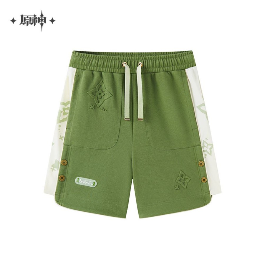 Apparel miHoYo | Nahida Impression Shorts Green