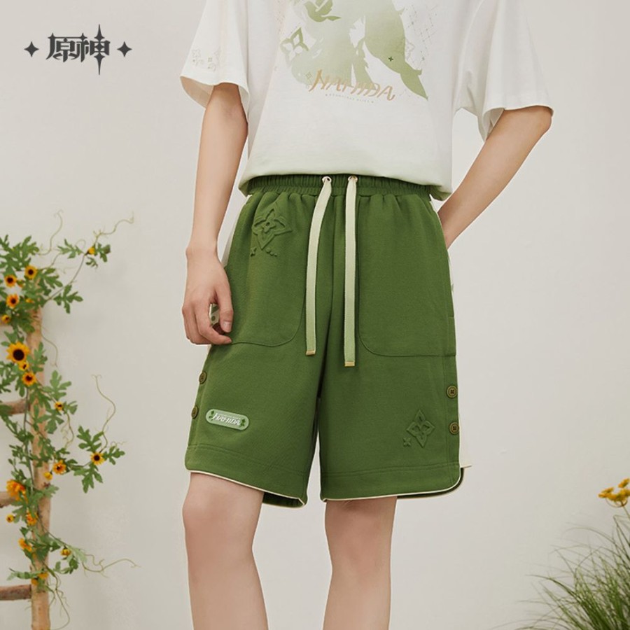 Apparel miHoYo | Nahida Impression Shorts Green