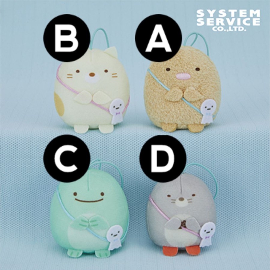 Plush Toys System Service | Sumikko Gurashi Teruterubozu Poshetto Chibi Mascot