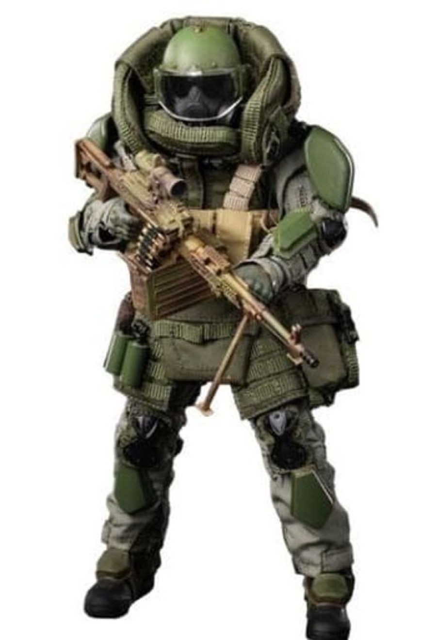 Figures HASUKI | Salvo Series Black Ops Sa02 Fortress Colossus 1/12 Scale Action Figure