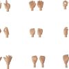 Figures Good Smile Company | Nendoroid Doll: Hand Parts Set (Peach) [Re-Release]