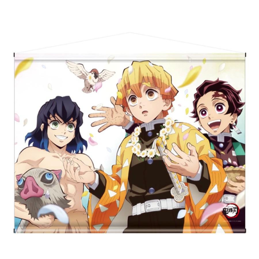 Lifestyle Goods Philter,Inc. | Demon Slayer Tapestry Tanjiro & Inosuke & Zenitsu