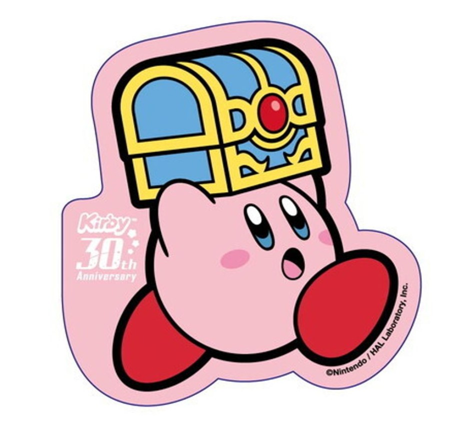 Accessories Ensky | Kirby'S Dream Land 30Th Die-Cut Sticker 4 Treasure Scramble