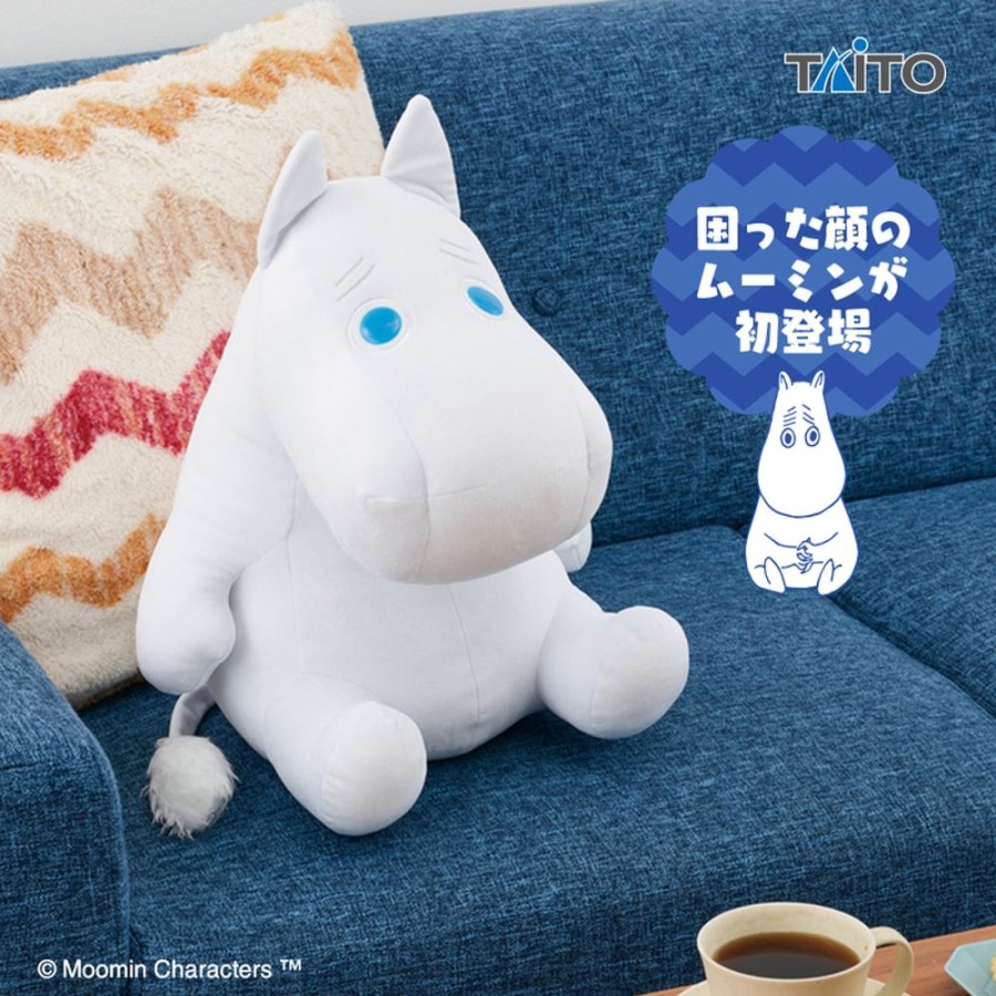 Plush Toys TAITO | Moomin Jumbo Softy Mocchi Osuwari Plush Vol.2