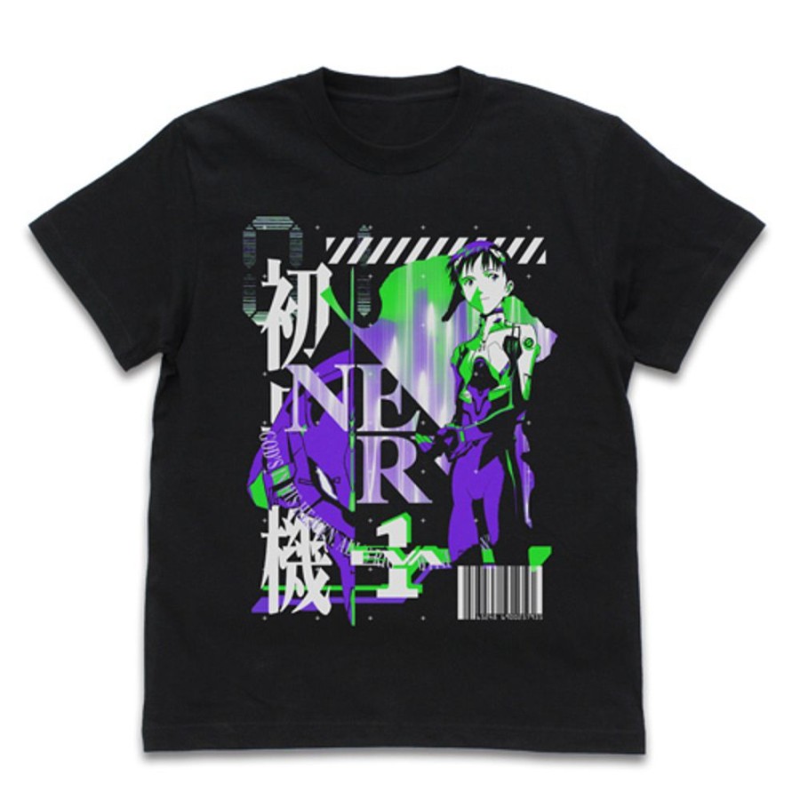 Apparel Cospa | Eva-01 Acid Graphics T-Shirt Black