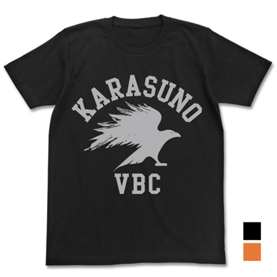 Apparel Cospa | Karasuno High School Volleyball Club T-Shirt Black