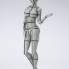 Figures Tamashii Nations | S.H.Figuarts Body Chan -Kentaro Yabuki- Wire Frame (Gray Color Ver.)