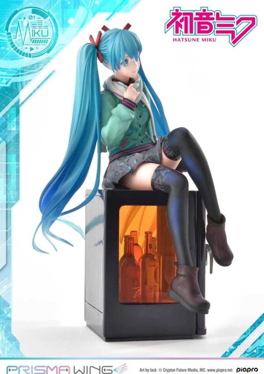 Figures Prime 1 Studio | Prisma Wing Hatsune Miku Art By Lack 1/7 Scale