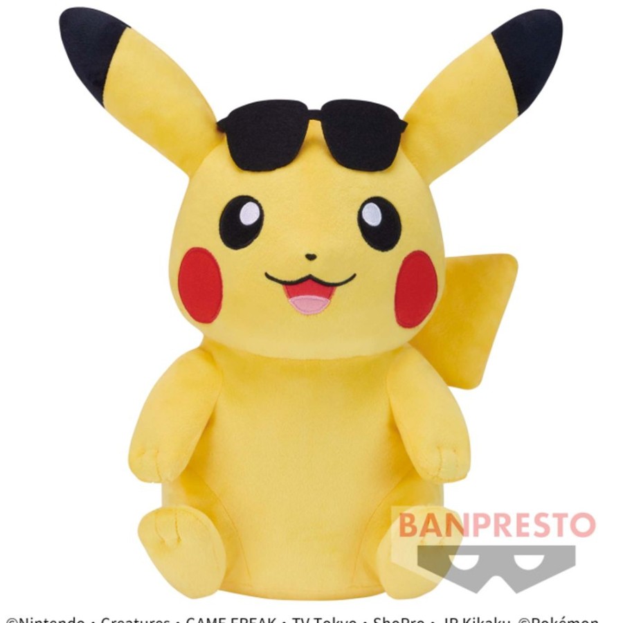 Plush Toys Banpresto | Pokemon Summer Mechamofugutto Plush Pikachu