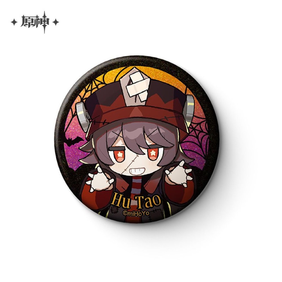 Accessories miHoYo | Genshin Impact Halloween Series Chibi Chara Can Badge