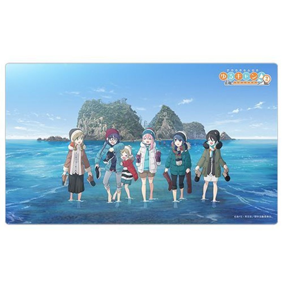 Lifestyle Goods Curtain Tamashii | Yurucamp Season 2 Rubber Mat Main Visual A