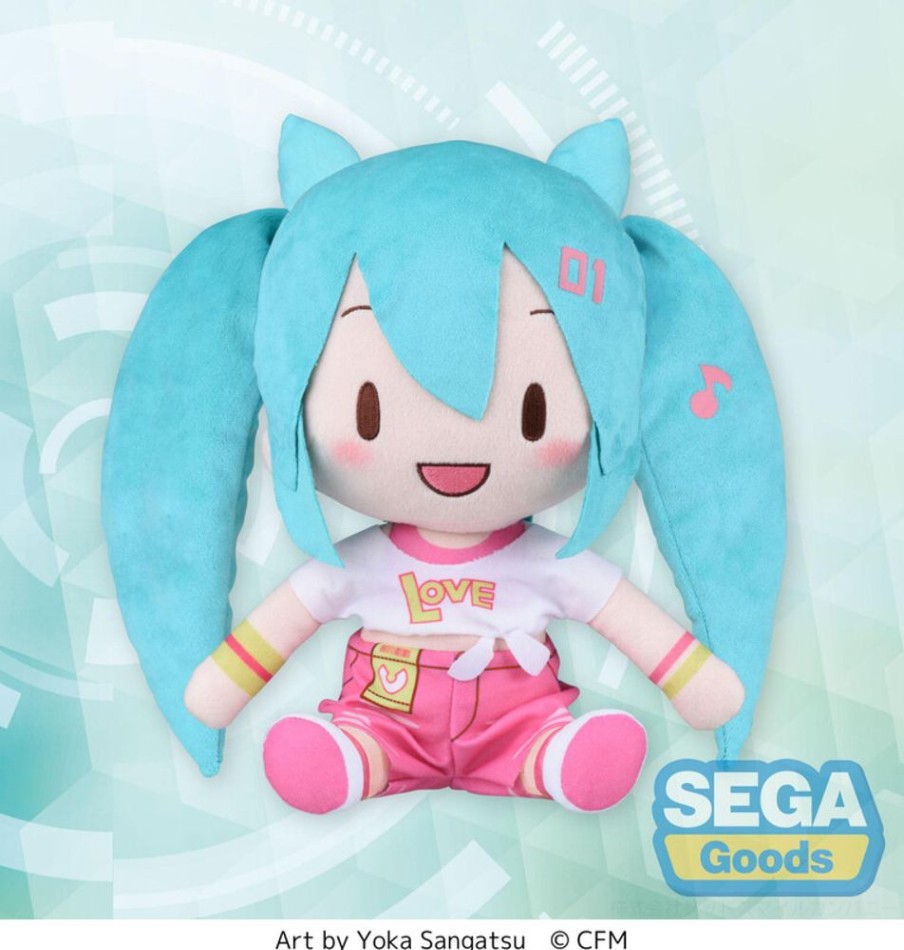 Plush Toys SEGA | Fuwapuchi Hatsune Miku L Plush Live Cheering