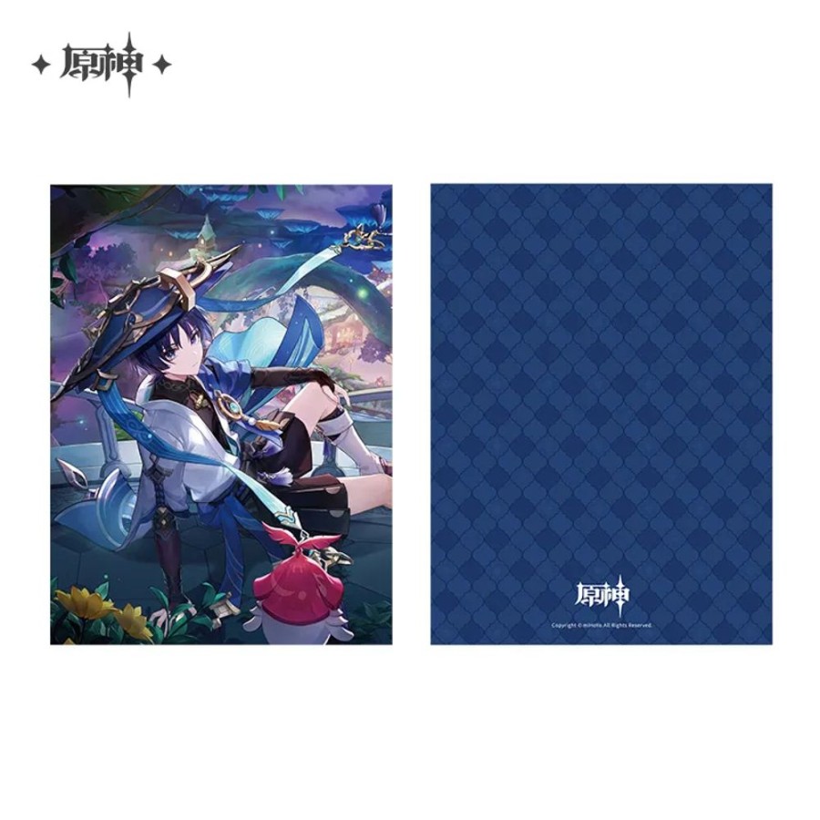 Lifestyle Goods MiHoYo | Genshin Impact Wallpaper Series Clear File Secret Summer Paradise