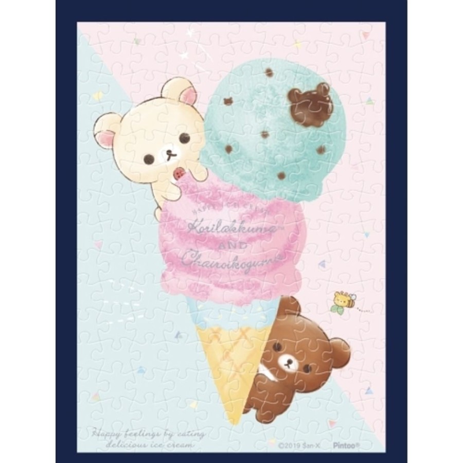 Lifestyle Goods Ensky | Rilakkuma Ma-37 Strawberry & Choco Mint 150Pcs [Mame Puzzle]