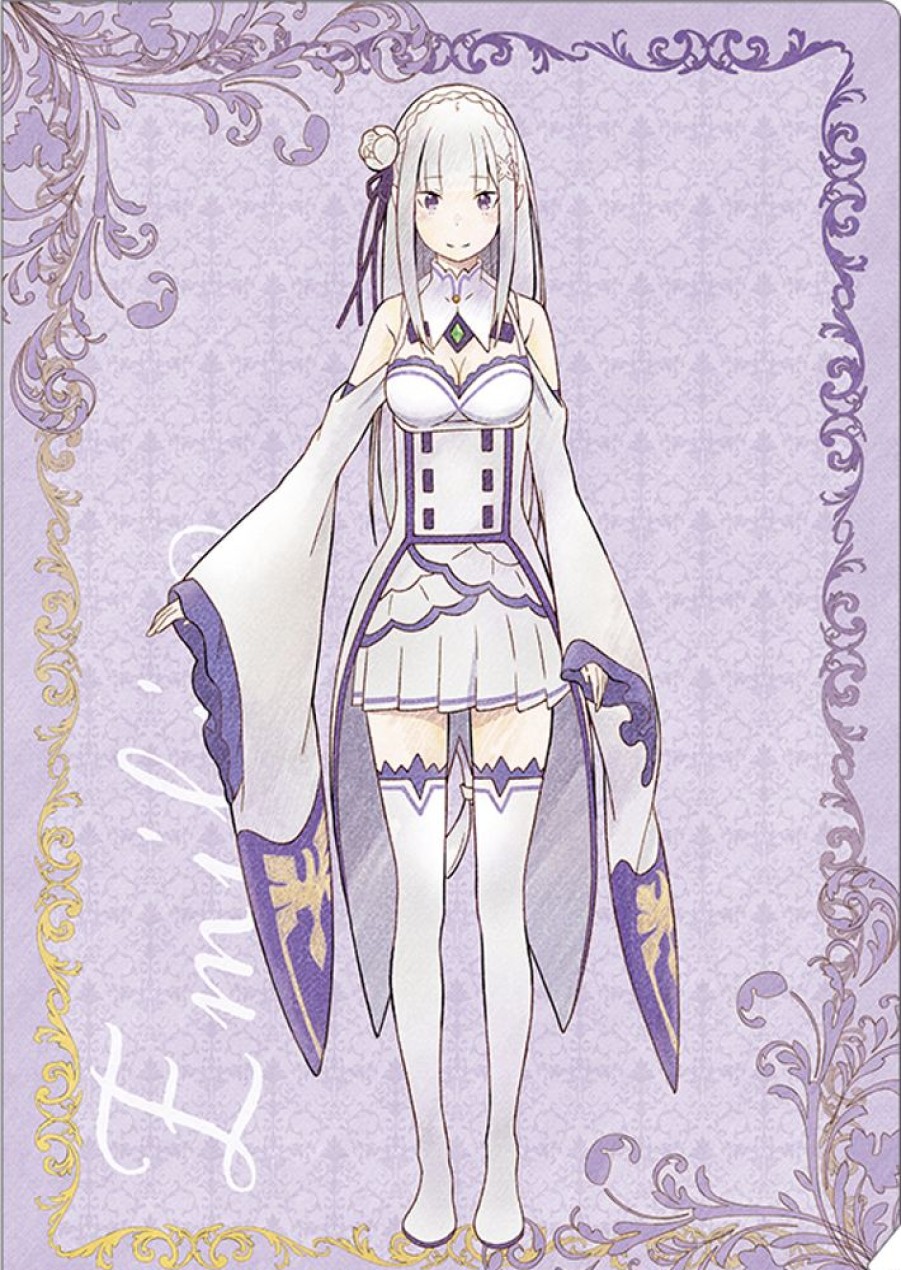 Lifestyle Goods Movic | Re:Zero Clear File Emilia