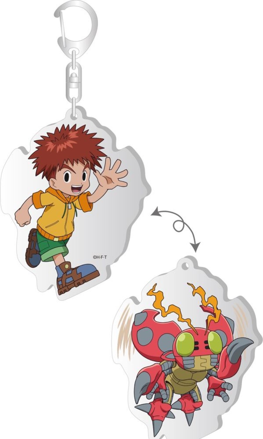 Other Brujula | Acrylic Key Chain Izzy & Tentomon