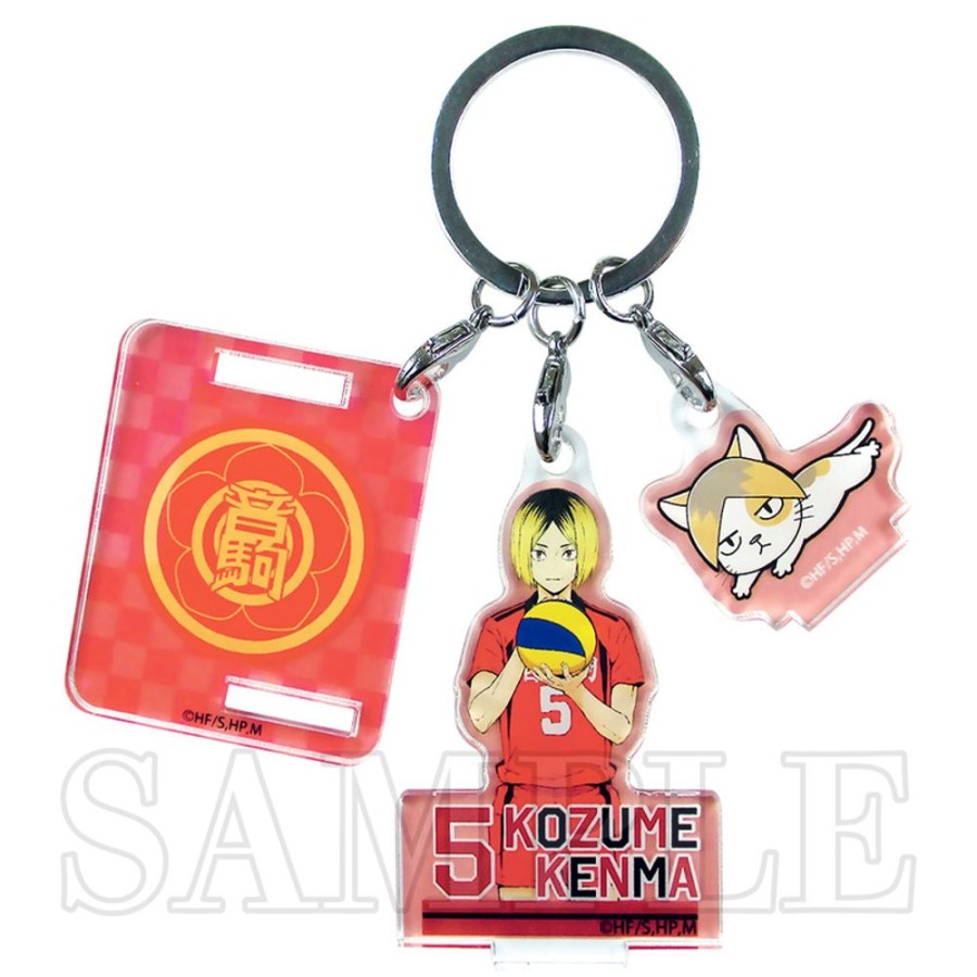 Accessories Takaratomy Arts | Haikyu!! 3 Charm Key Chain Kozume Kenma