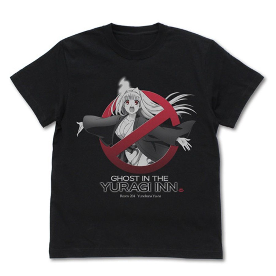 Apparel Cospa | Ghost In The Yuragi Inn Yuuna T-Shirt Black