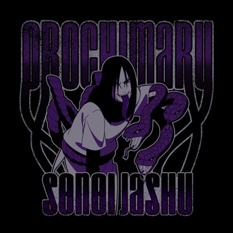 Apparel Cospa | Orochimaru Hidden Shadow Snake Hands T-Shirt Black