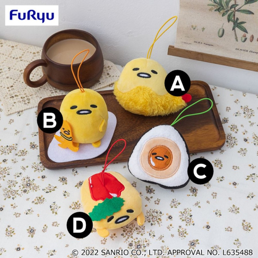 Plush Toys FuRyu | Gudetama Lunch Box Mascot Plush