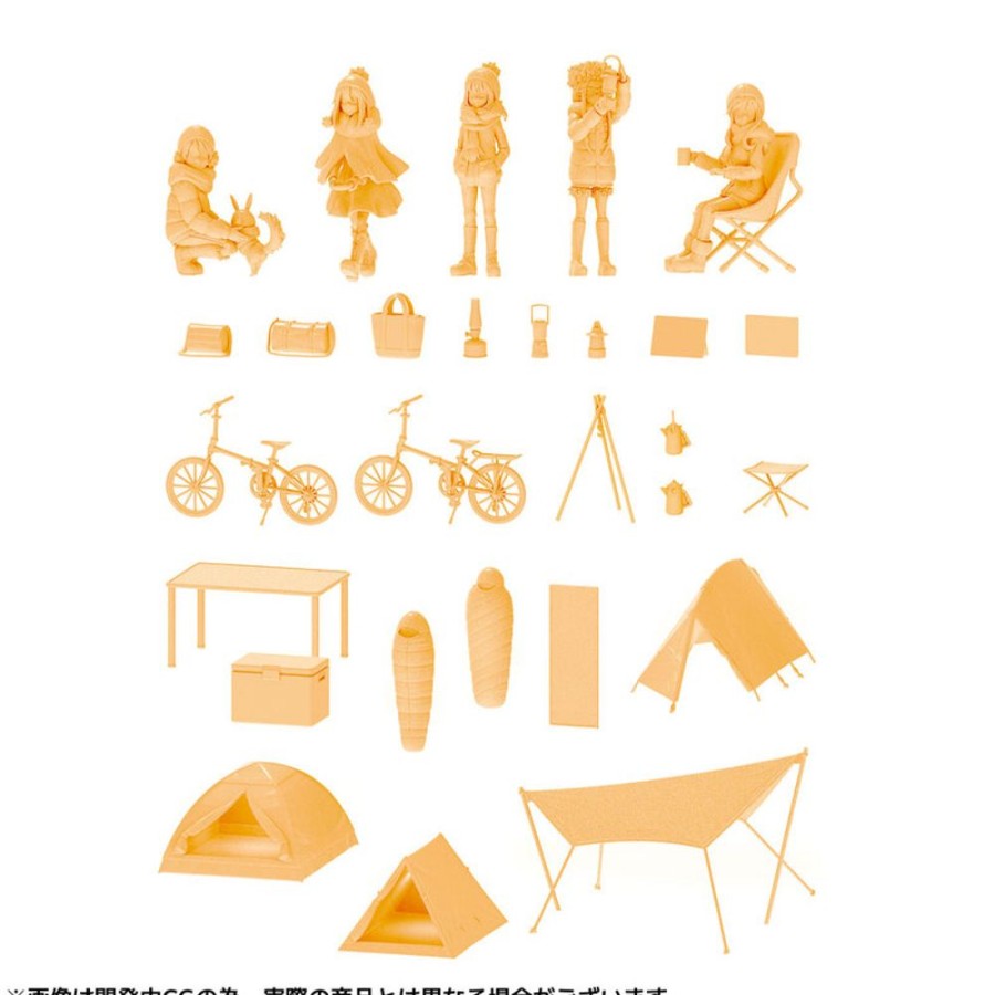 Figures Kaiyodo | Artpla Yurucamp Camp Set [Model Kit]