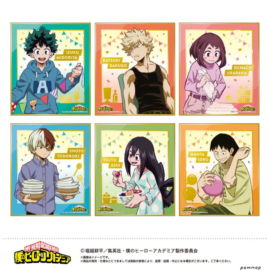 Accessories POMMOP | My Hero Academia Gilding Mini Shikishi Collection U91 22B 007 [Blind Box]