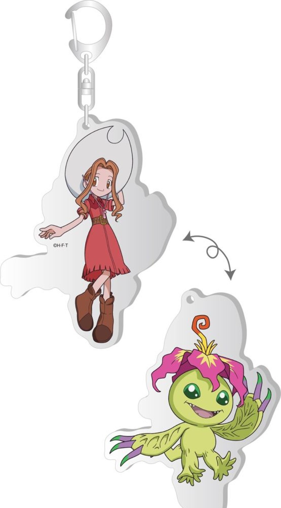 Other Brujula | Acrylic Key Chain Mimi & Palmon